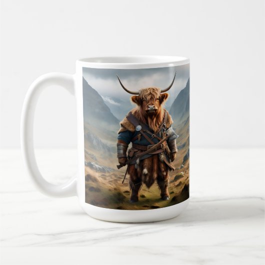 Highland Koe Viking, Koffiemok (Links)