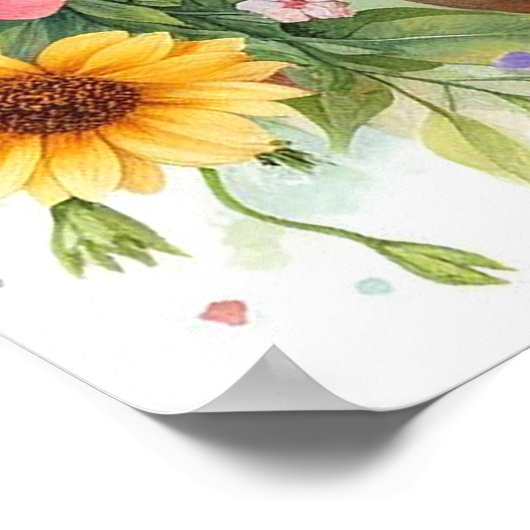 Highland Koe & Vrienden 1 Poster (Hoek)