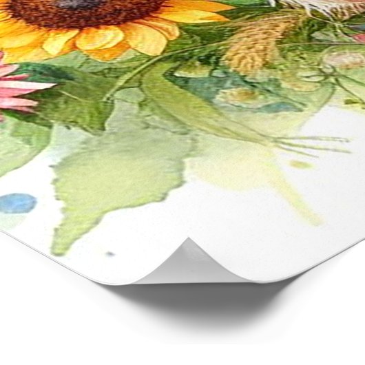 Highland Koe & Vrienden 4 Poster (Hoek)