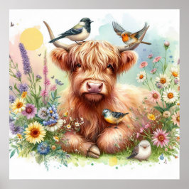 Highland Koe & Vrienden 8 Poster