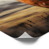 Highland Koe Wall Art Poster (Hoek)