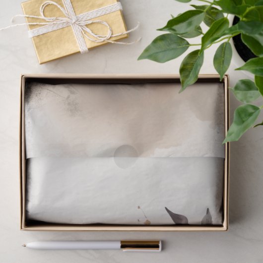 Highland Koe Waterverf 1 Decoupage Paper Tissuepapier (Geschenk)