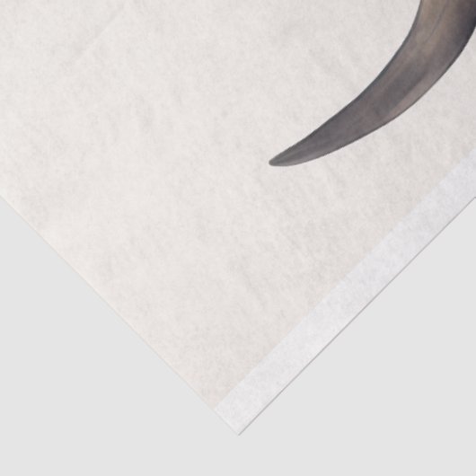 Highland Koe Waterverf 1 Decoupage Paper Tissuepapier (Detail)