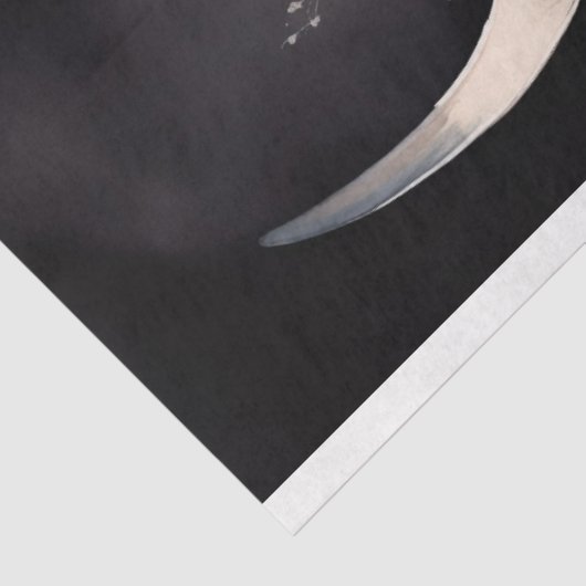 Highland Koe Waterverf 2 Decoupage Paper Tissuepapier (Detail)