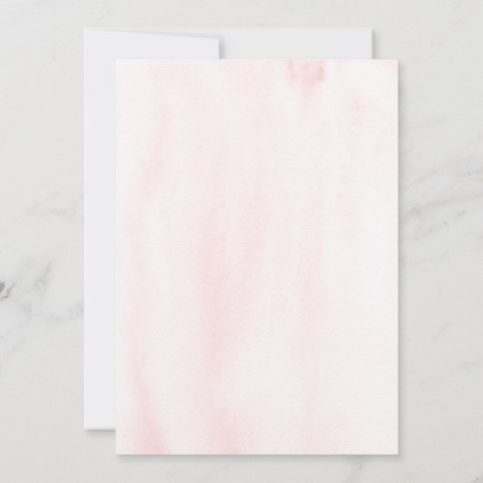 Highland Koe Waterverf Verjaardag Kaart (Achterkant)