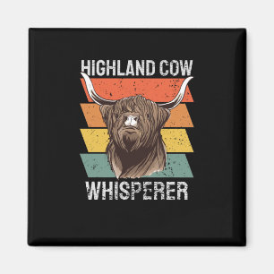 Highland Koe Whisperer Magneet