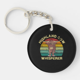 Highland Koe Whisperer Sleutelhanger