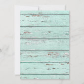 Highland koe Wildflower baby shower Kaart (Achterkant)