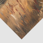 Highland Koe Witte Schuur Rustieke Decoupage Tissuepapier (Detail)