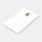 Highland Koe zonnebloempememmer Post-it® Notes (Schuin)