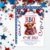 Highland Koe | Zonnebril 4 juli BBQ Party Kaart