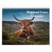 Highland Koeien 2025 Kalender (Hoes)