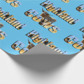 Highland Koeien Afbeelding logo's, Cadeaupapier (Hoek)