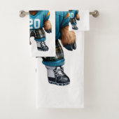 Highland Koeien en Football Bad Handdoek (Insitu)