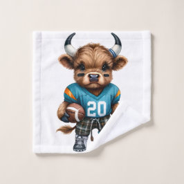 Highland Koeien en Football Bad Handdoek