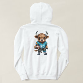 Highland Koeien en Football Hoodie