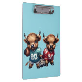 Highland Koeien en Football Klembord (Rechts)