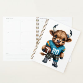 Highland Koeien en Football Planner