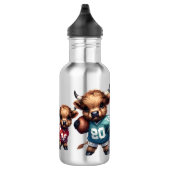 Highland Koeien en Football Waterfles (Rechts)