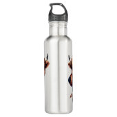 Highland Koeien en Football Waterfles (Achterkant)