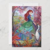 'Highland Lady'. Enkele kaart (Voorkant)