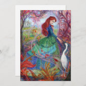 'Highland Lady'. Enkele kaart (Voorkant / Achterkant)