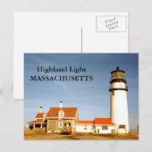 Highland Light, Massachusetts Briefkaart (Voorkant / Achterkant)
