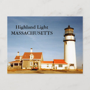 Highland Light, Massachusetts Briefkaart