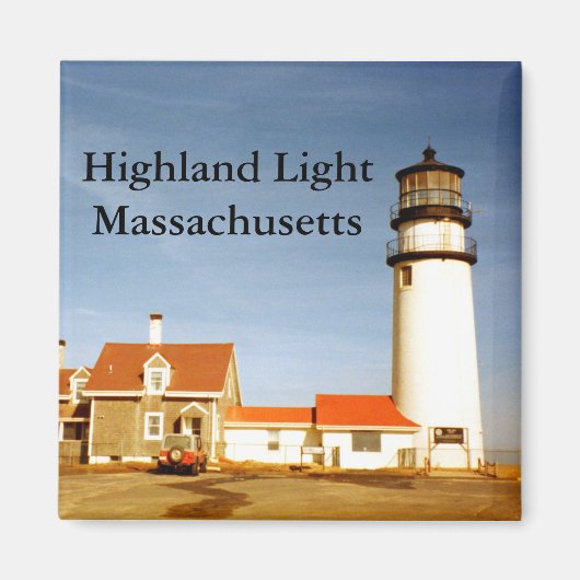 Highland Light, Massachusetts Magnet (Voorkant)