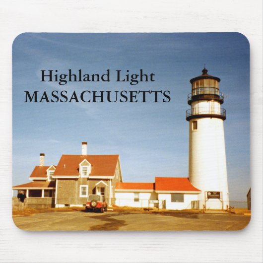 Highland Light, Massachusetts Mousepad Muismat (Voorkant)