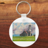 Highland Lighthouse Cape Cod, MA Sleutelhanger (Voorkant)