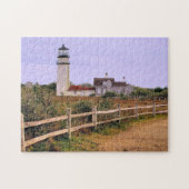 Highland Lighthouse, Cape Cod, Massachusetts Legpuzzel (Horizontaal)