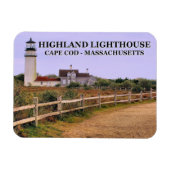 Highland Lighthouse, Cape Cod, Massachusetts Magneet (Horizontaal)