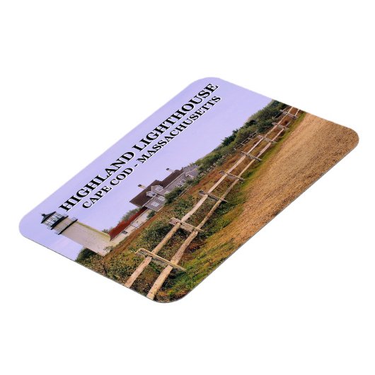 Highland Lighthouse, Cape Cod, Massachusetts Magneet (Linkerzijde)