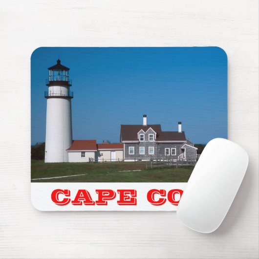 Highland Lighthouse Cape Cod Massachusetts Mousepa Muismat (Met muis)
