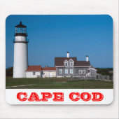 Highland Lighthouse Cape Cod Massachusetts Mousepa Muismat (Voorkant)