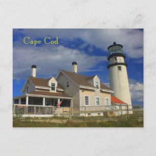 Highland Lighthouse Cape Cod Truro MA Briefkaart