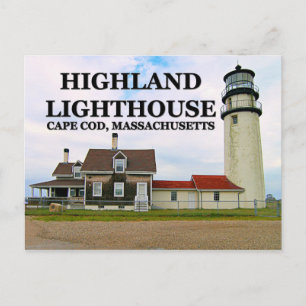 Highland Lighthouse, Massachusetts Briefkaart