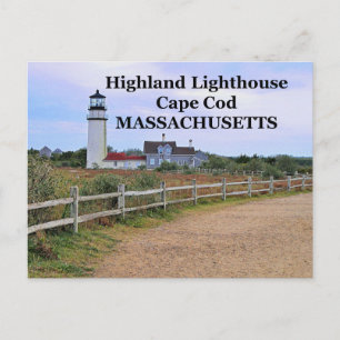 Highland Lighthouse, Massachusetts Briefkaart