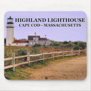Highland Lighthouse, Massachusetts Mousepad Muismat
