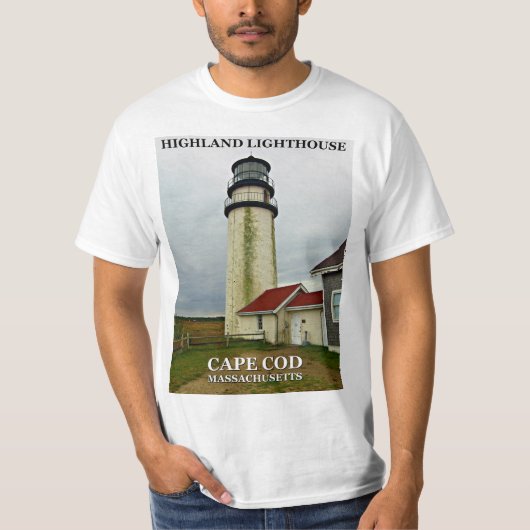 Highland Lighthouse, Massachusetts T-Shirt (Voorkant)