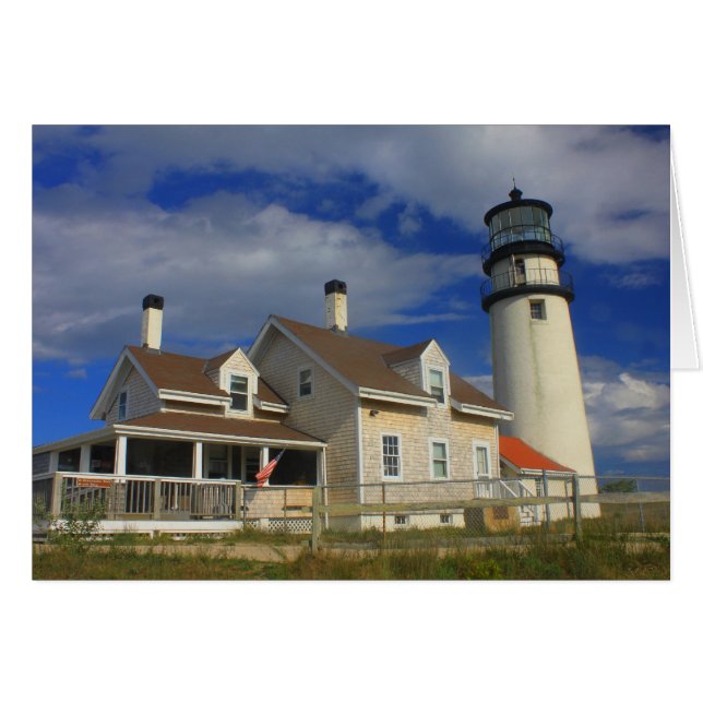 Highland Lighthouse Truro Cape Cod (Voorkant Horizontaal)