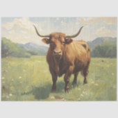 Highland Magesty Tissuepapier (Voorkant)