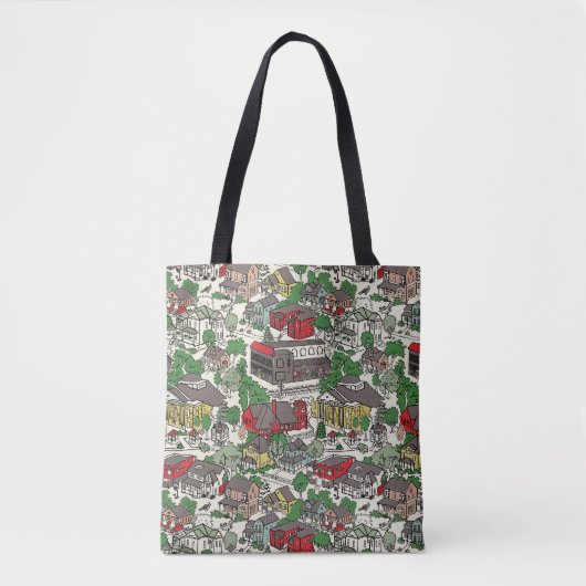 Highland Park Chatt Tote Bag (Voorkant)