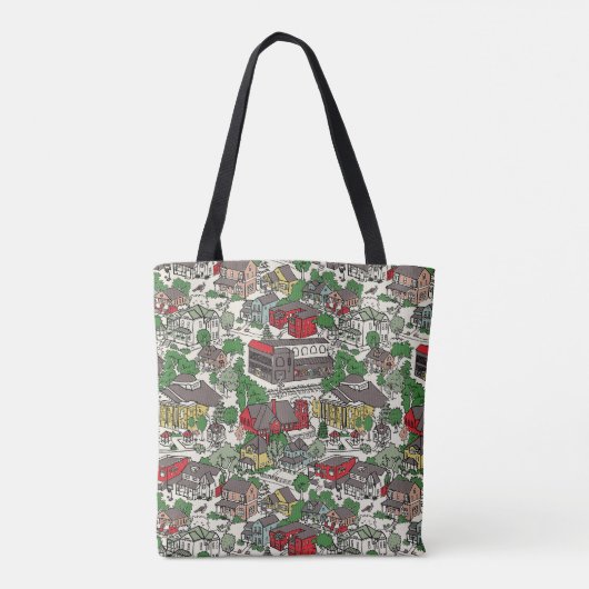 Highland Park Chatt Tote Bag (Achterkant)