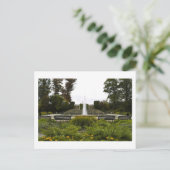 HIghland Park Fountain, Pittsburgh, PA Briefkaart (Staand voorkant)