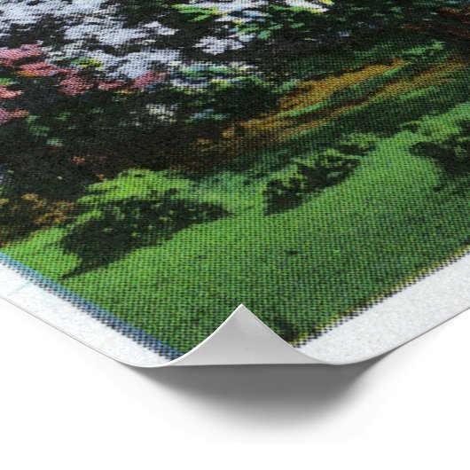 Highland Park Lilacs in Bloom Poster (Hoek)