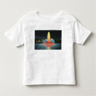 Highland Park Reservoir, verlicht bij nacht Kinder Shirts