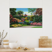 Highland Park Rhododendrons in Bloom Poster (Keuken)