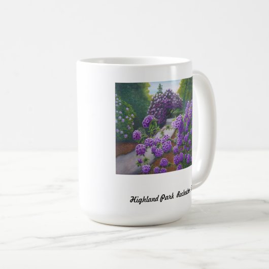 Highland Park Rochester NY mok (Voorkant rechts)